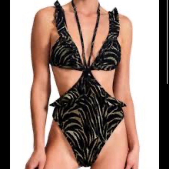 Devon Windsor Olivia One Piece Zebra - Picture 3 of 7